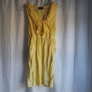 Yellow Sleeveless Dress